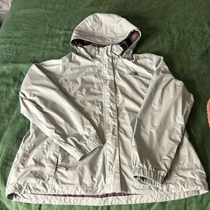 North Face women’s rain jacket XL